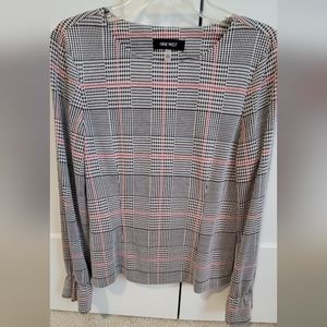 Women's Tartan-Like Plaid Top